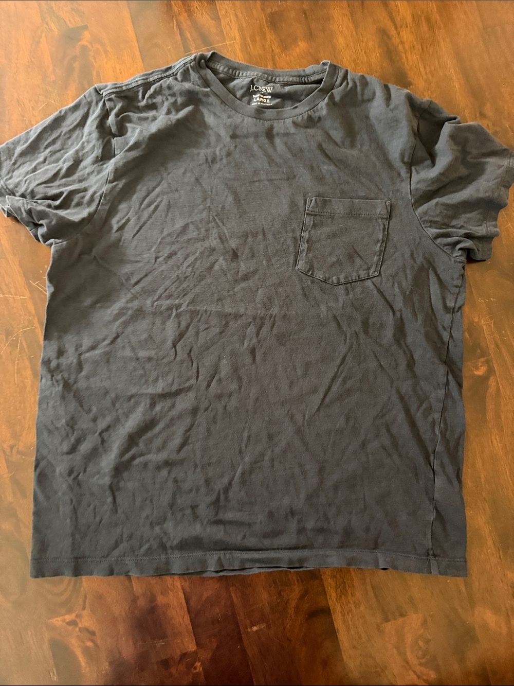 J. Crew Short Sleeve Pocket Tee - Navy